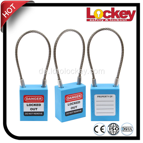 Lockout Tagout Sicherheit Kabelschloss